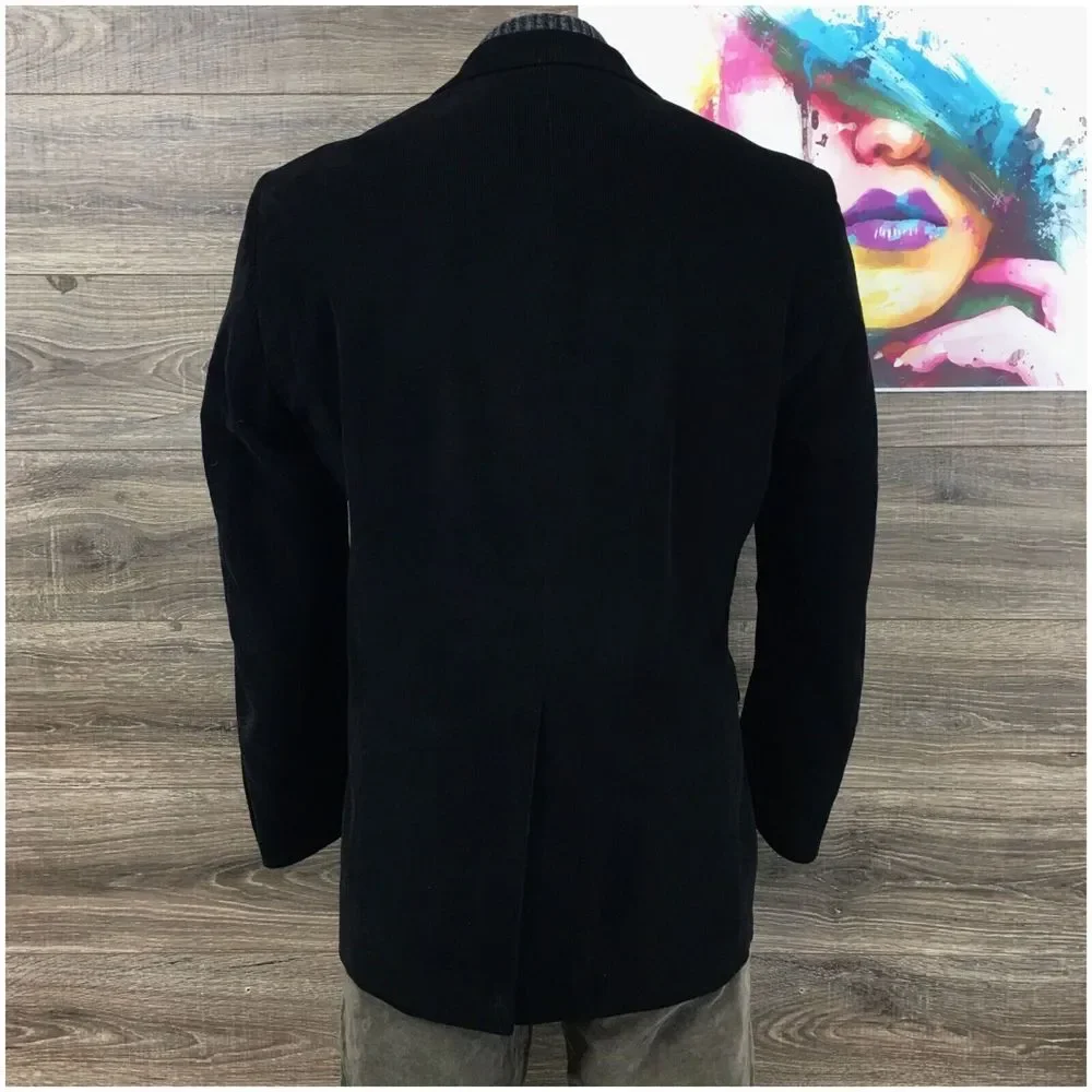 Dockers Mens Blazer Sport‎ Coat Two Button Casual Jacket Size 42L Corduroy Suits